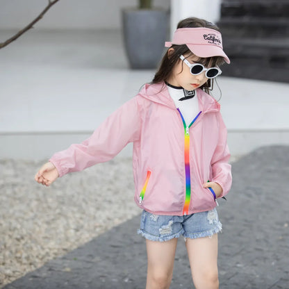 Kids Thin Sun-protective Jacket