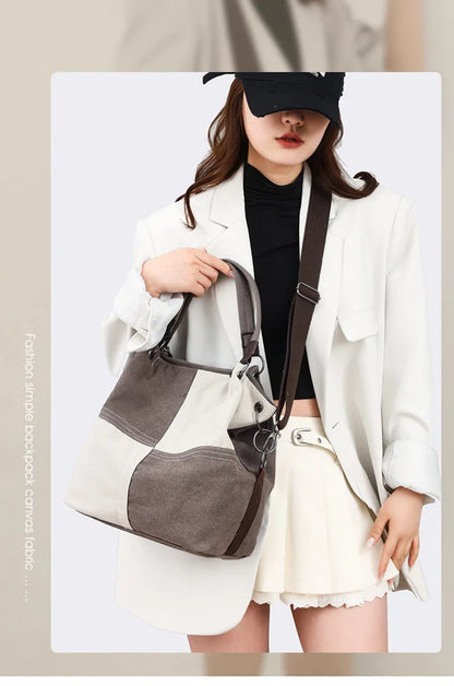 Canvas Retro Tote Bag