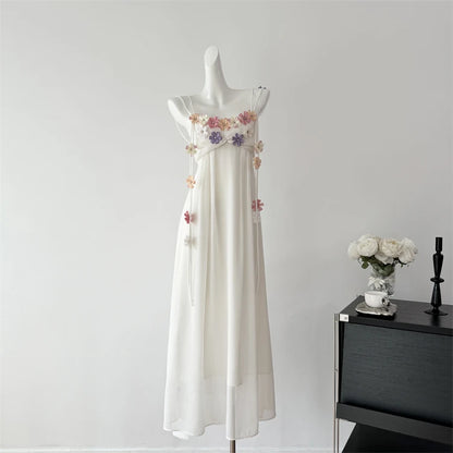 Moonlit Muse – Fairy Maxi Beach Dress