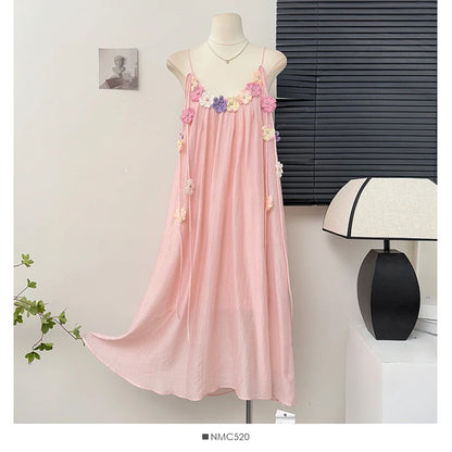 Floral Muse – Casual Korean Beach Dress