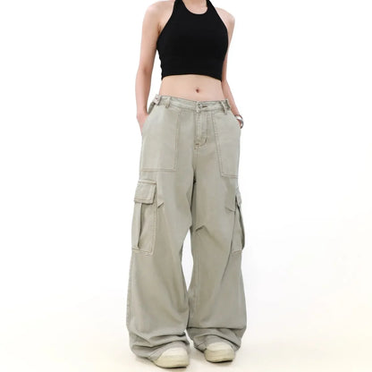 Retro American Vintage Loose Work Pants