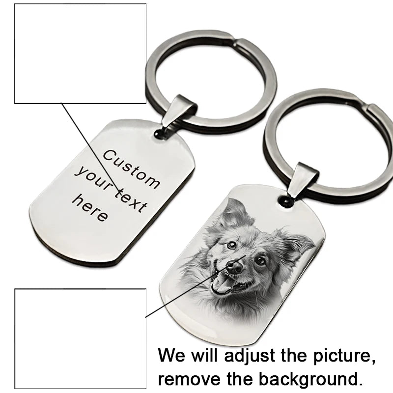 Personalized Photo Keychain