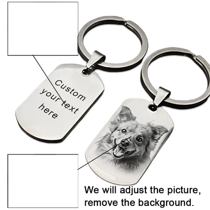 Personalized Photo Keychain