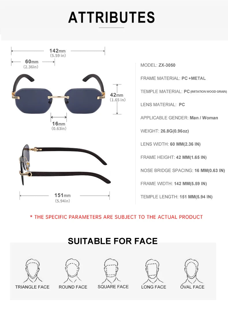 UV400 Anti Blue Light Prescription Shades