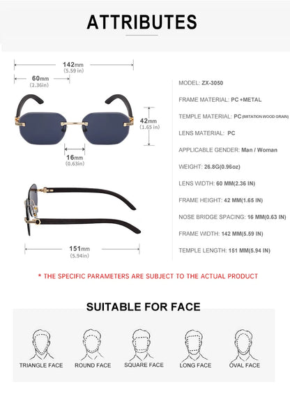 UV400 Anti Blue Light Prescription Shades