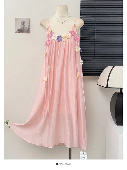 Floral Muse – Casual Korean Beach Dress
