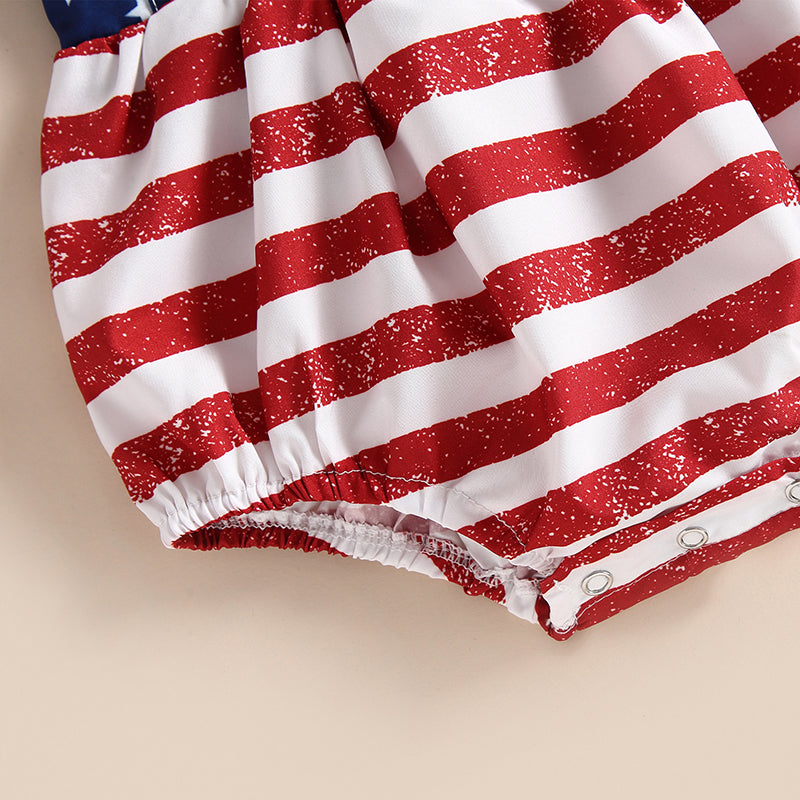 0-18M Infant Baby 4th of July Romper