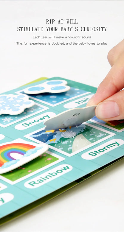 Montessori Baby Busy book Early Learning Education Toy