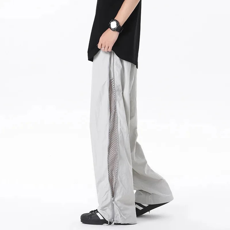 New  Men's Casual Straight Leg  Teenage Pants