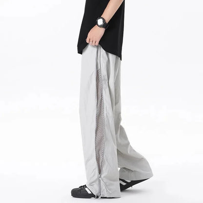 New  Men's Casual Straight Leg  Teenage Pants