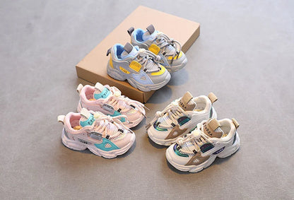 Size 21-36 Toddler Boys Girls Breathable Mesh  Non-slip Shoes