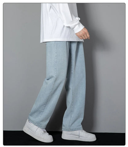 Straight Denim Wide-leg  Jeans