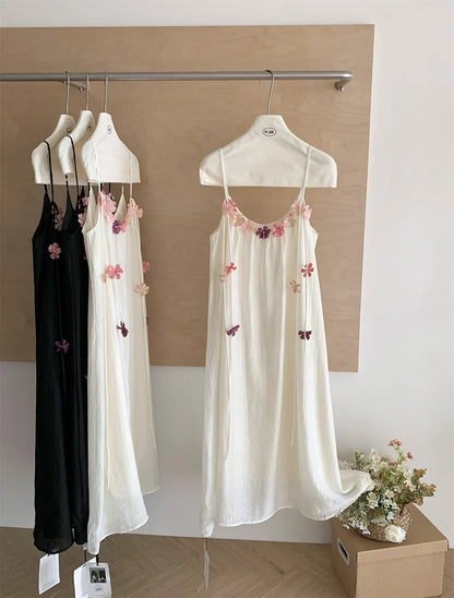 Spring Whisper – Loose Vacation Off-Shoulder Dress