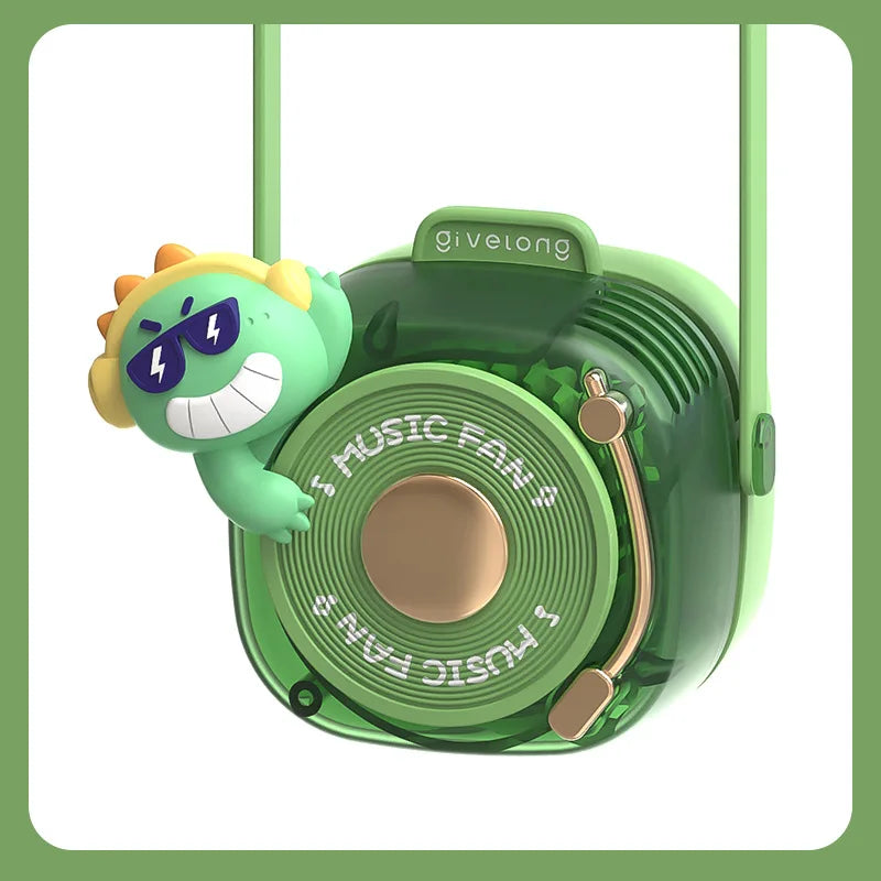 Portable Mini Fan Cartoon Fan summer fun student USB charging