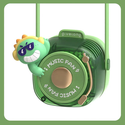 Portable Mini Fan Cartoon Fan summer fun student USB charging