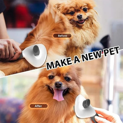 Pet Hair Remover Self Cleaning  Brush
