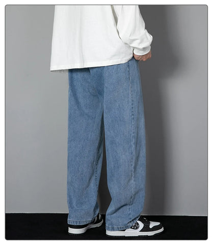 Straight Denim Wide-leg  Jeans