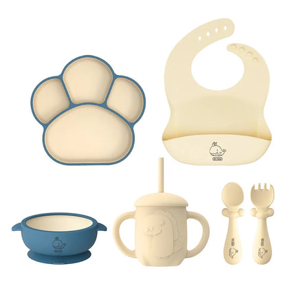 6PCS Set Children's Dishes Set