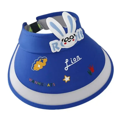 Rabbit Ear Empty Top Fan Hat USB Rechargeable