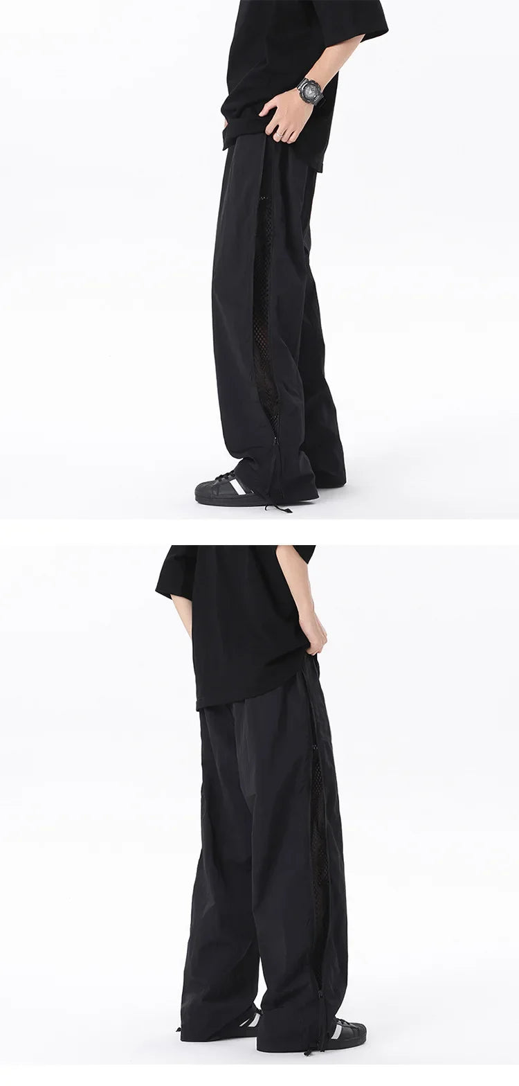 New  Men's Casual Straight Leg  Teenage Pants
