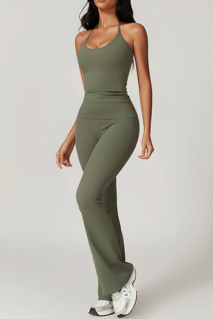 High Waist Bell Bottoms Yoga Pants