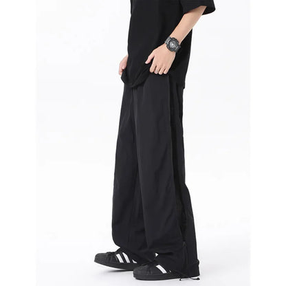 New  Men's Casual Straight Leg  Teenage Pants