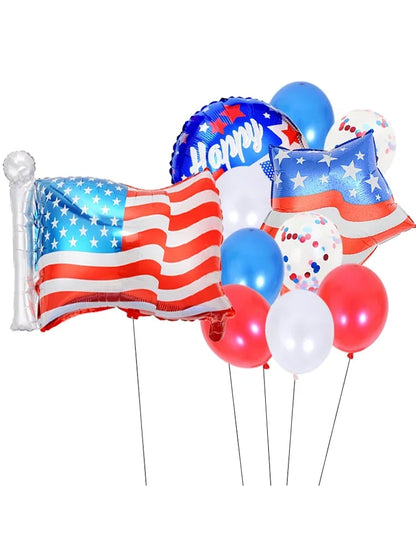 11pcs Independence Day Balloons Set