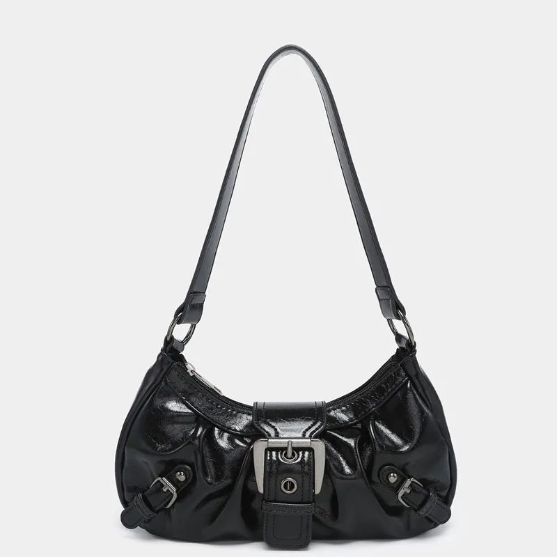 Spicy Girl Y2K Wasteland Leather Bag