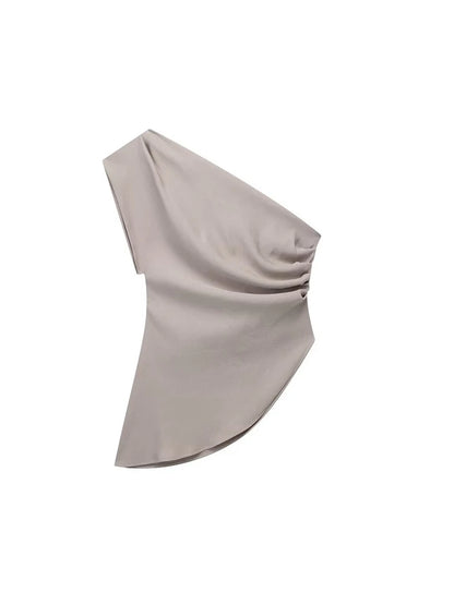 Asymmetric Off-Shoulder Top
