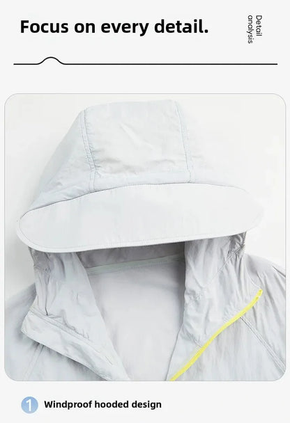 UPF50+ Quick Dry Ice Silk UV Protection