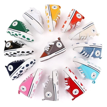 Canvas Sneakers Baby Boys Girls Shoes