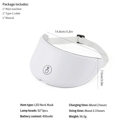 GlowLift™ Pro — for Wrinkles, Acne & Skin Firming LED Face & Neck Therapy Mask