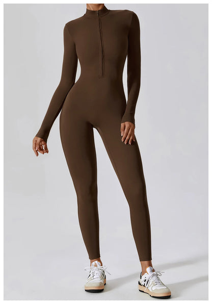 Long Sleeved Yoga Boilersuit