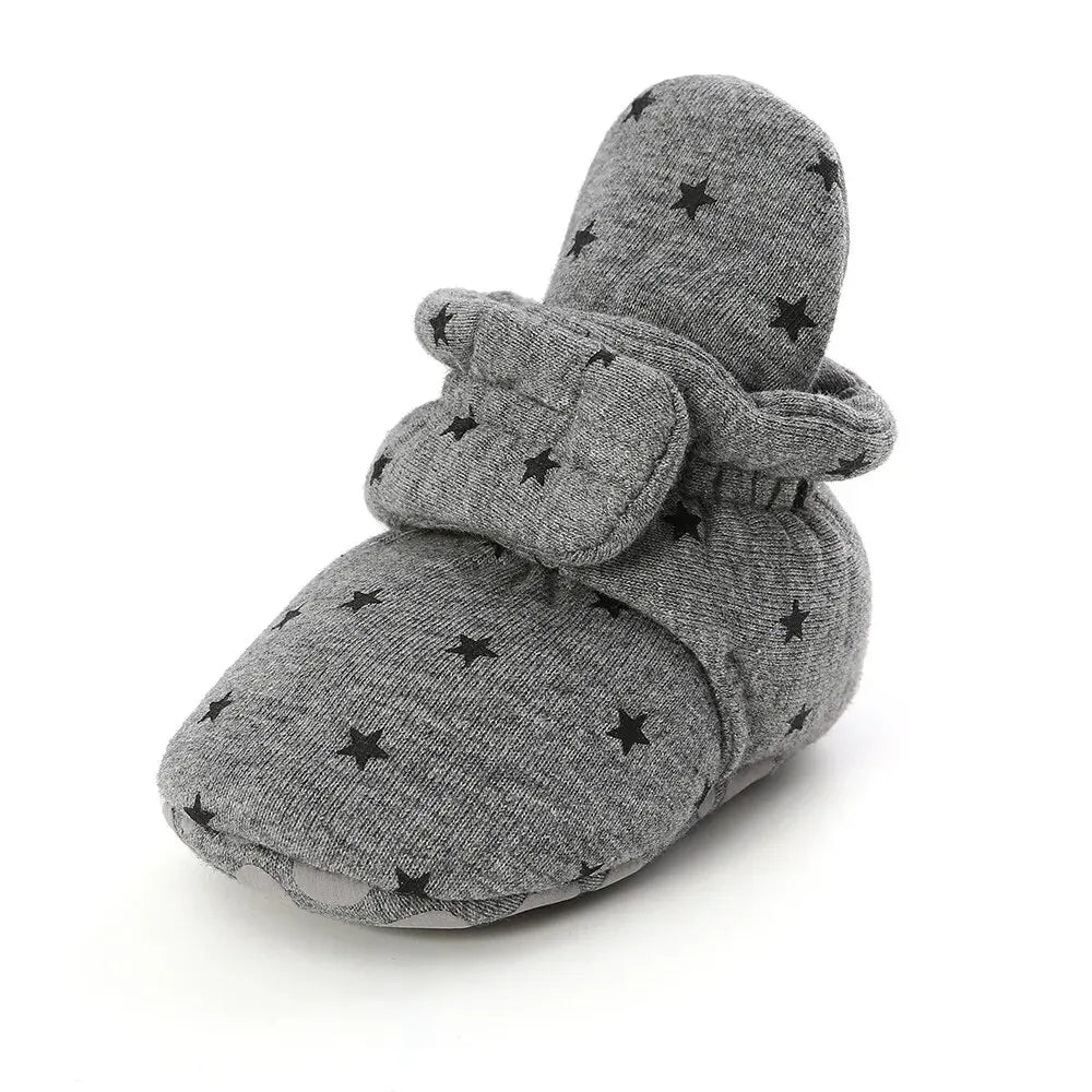 Toddler First Walkers Booties Cotton Comfort Soft Anti-slip Warm Infant Baby Boy Girl Shoes