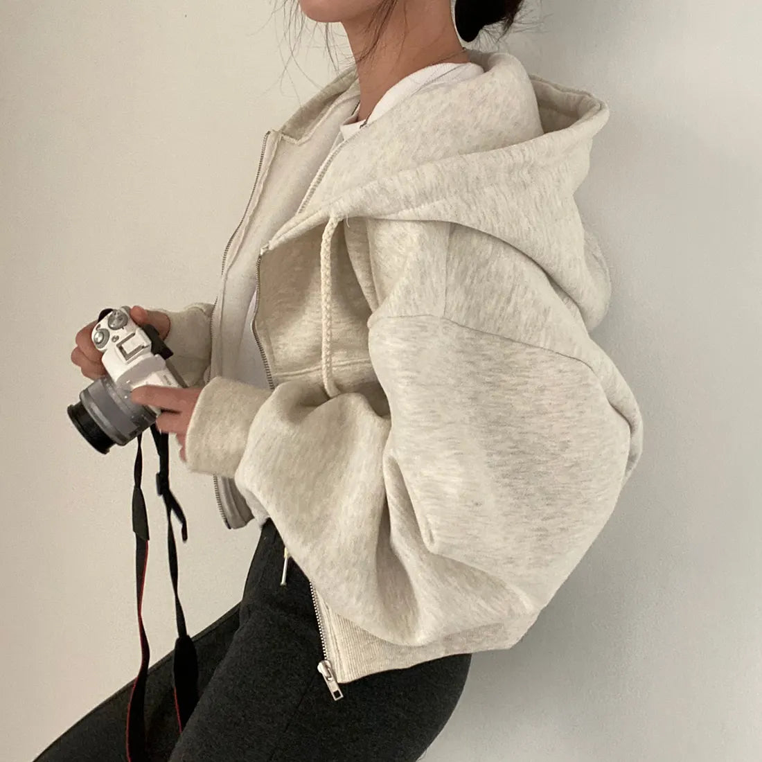 Casual Hood Sweatshirt