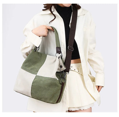 Canvas Retro Tote Bag