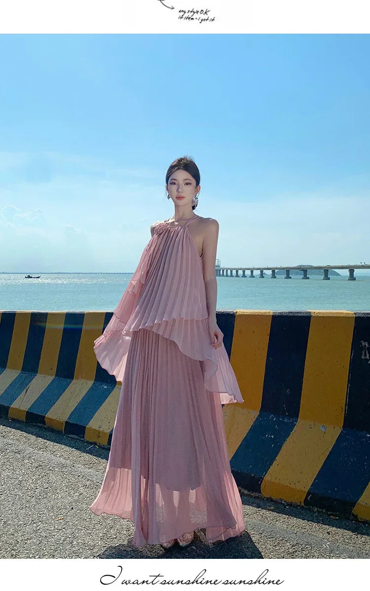 Fairy Shore – 2pc Beach Vacation Dress
