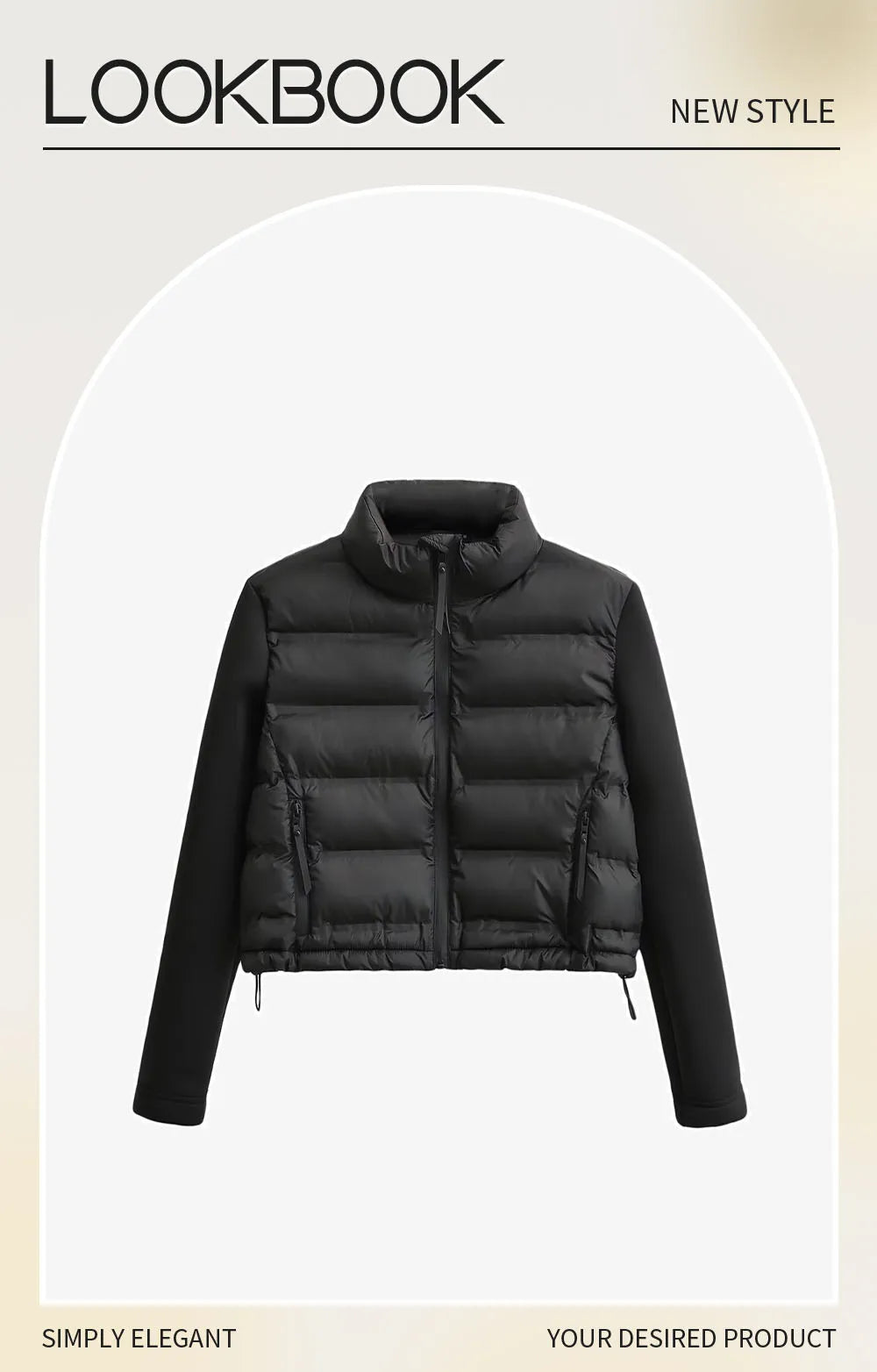 2025 European | American short cotton jacket