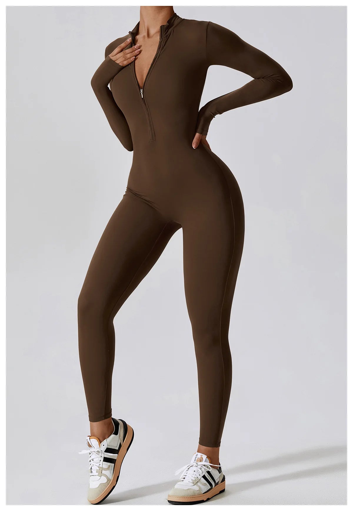 Long Sleeved Yoga Boilersuit