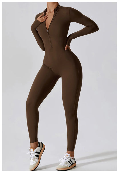 Long Sleeved Yoga Boilersuit