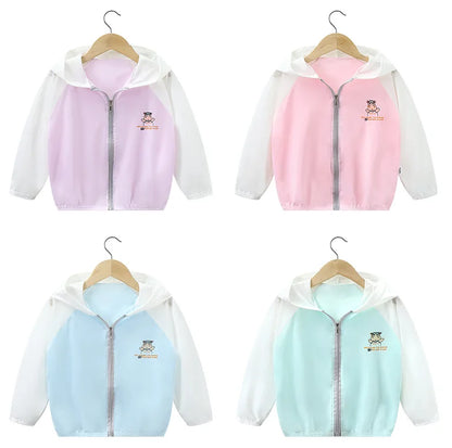 Kids UV Resistant  Sun Protection Hoodie