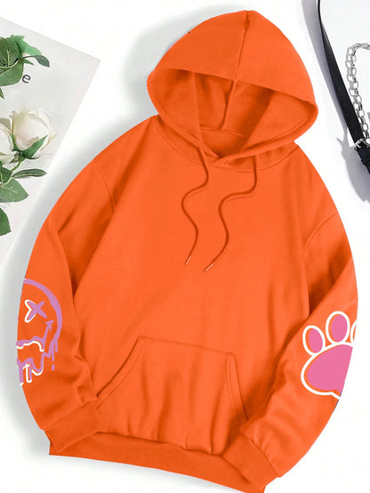Hip Hop Street Casual Printed Hoodies