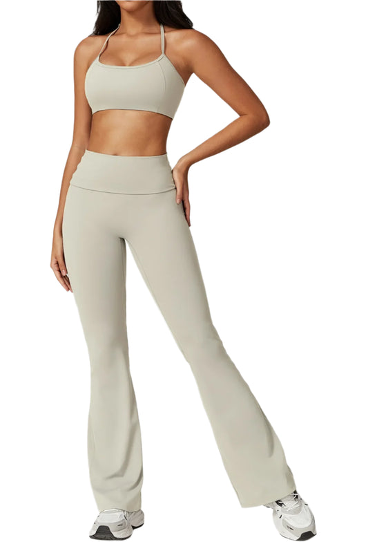 High Waist Bell Bottoms Yoga Pants