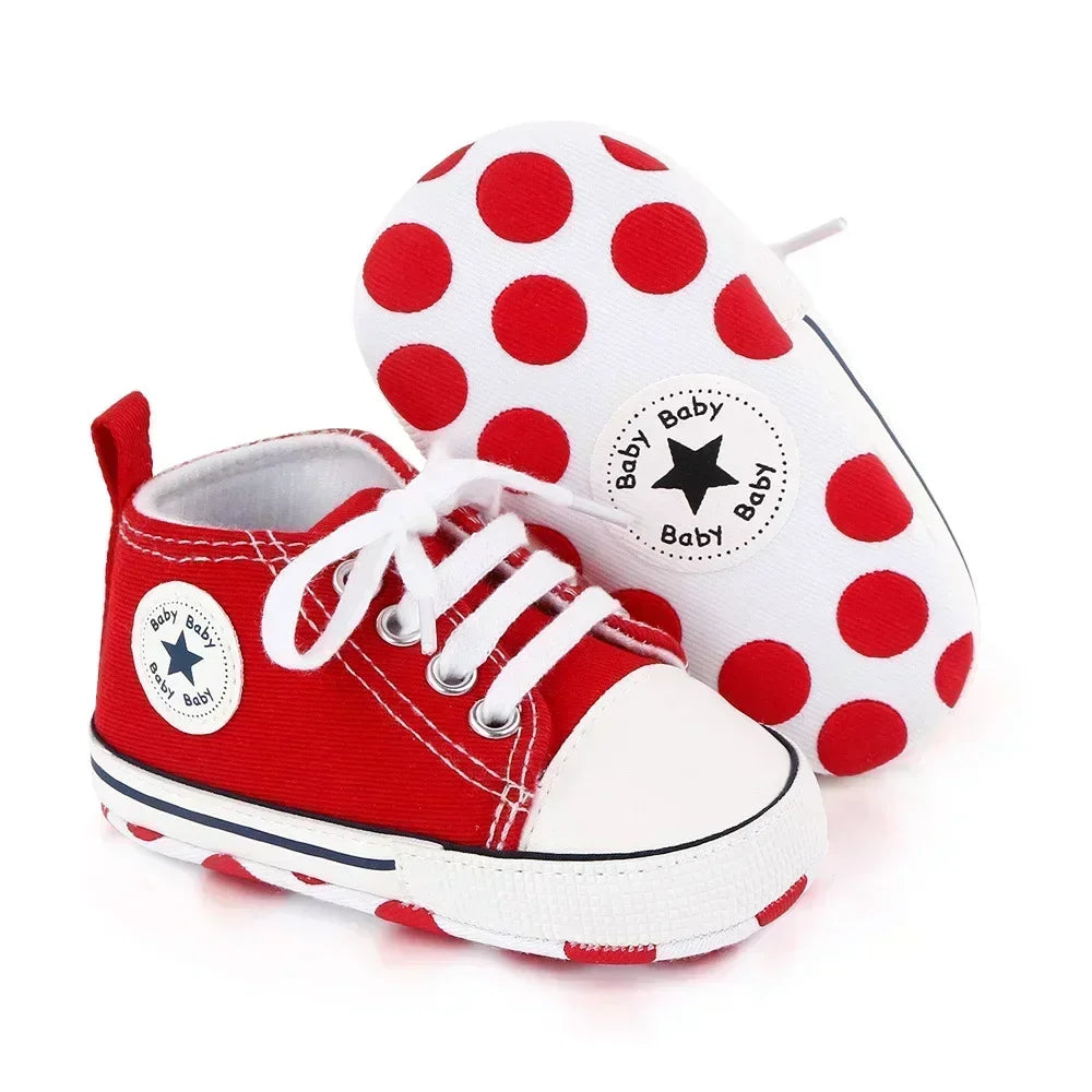 Canvas Sneakers Baby Boys Girls Shoes