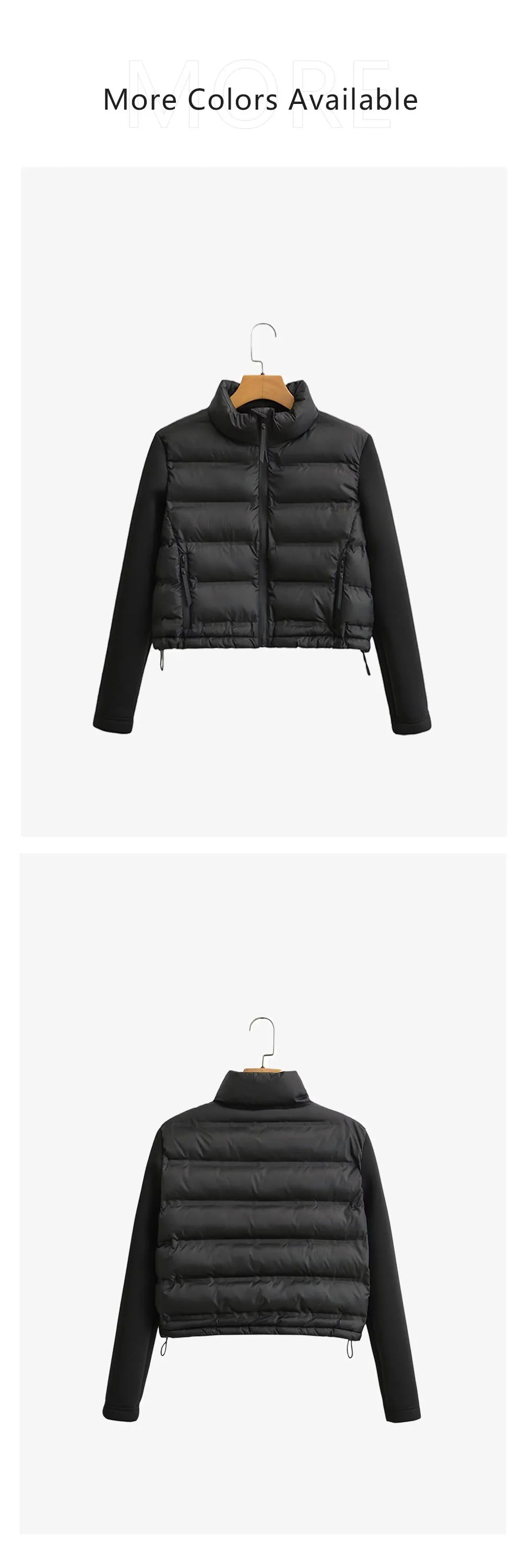 2025 European | American short cotton jacket