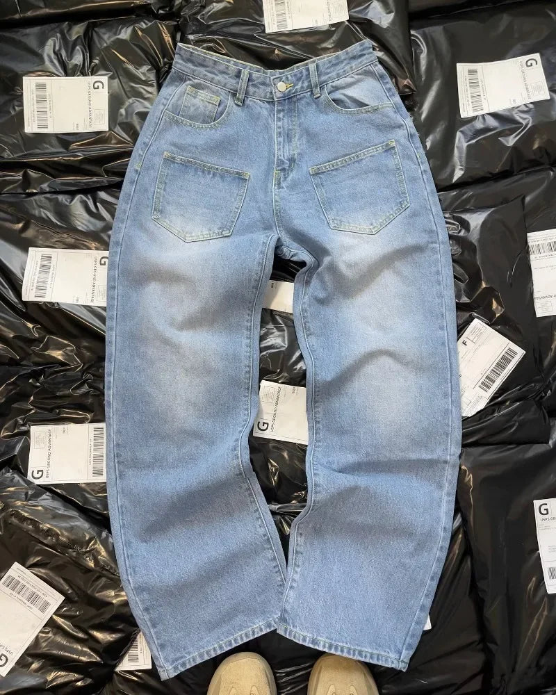 Cherry Blossom unisex Hip Hop  Jeans
