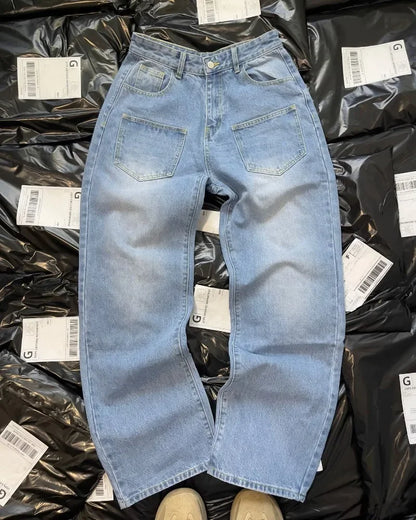 Cherry Blossom unisex Hip Hop  Jeans