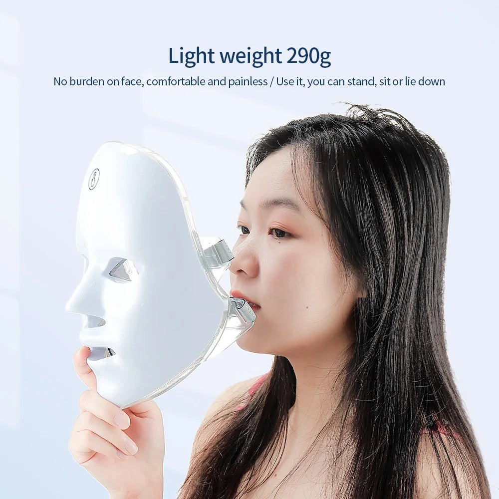 GlowLift™ Pro — for Wrinkles, Acne & Skin Firming LED Face & Neck Therapy Mask