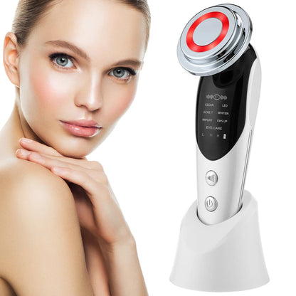 7 in 1 RF EMS  Wrinkle Removal Face Lift Multifunction Facial Massager Skin Care