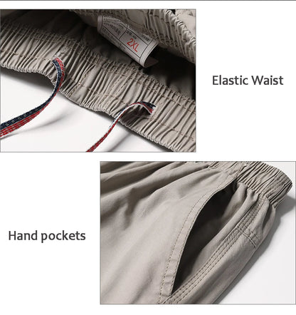 Cotton Cargo Pants Summer Sweatpants